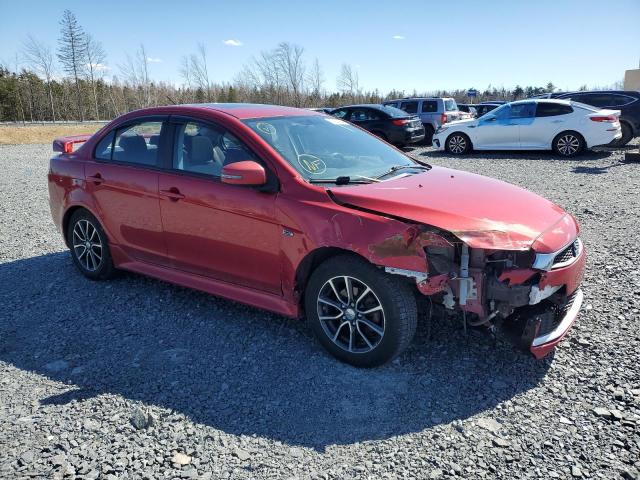 JA32U2FU9GU600682 - 2016 MITSUBISHI LANCER ES RED photo 4