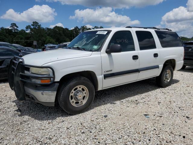 3GNGC26U2YG102751 - 2000 CHEVROLET SUBURBAN C2500 WHITE photo 1