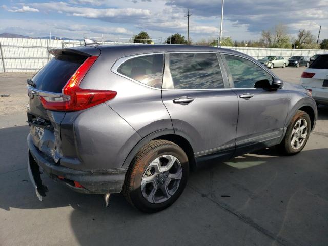 7FARW2H82KE048443 - 2019 HONDA CR-V EXL GRAY photo 3