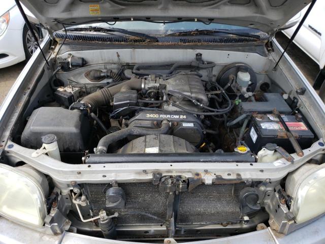 5TBBN44134S435434 - 2004 TOYOTA TUNDRA ACCESS CAB SR5 SILVER photo 11