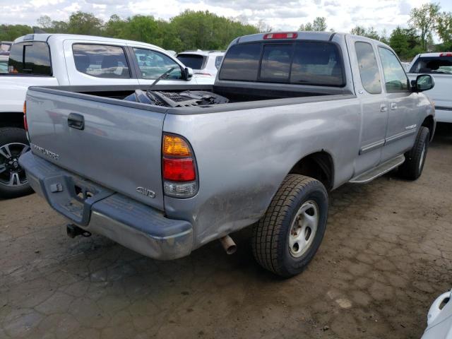 5TBBN44134S435434 - 2004 TOYOTA TUNDRA ACCESS CAB SR5 SILVER photo 3