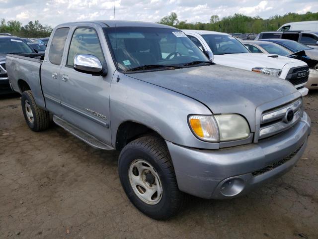 5TBBN44134S435434 - 2004 TOYOTA TUNDRA ACCESS CAB SR5 SILVER photo 4