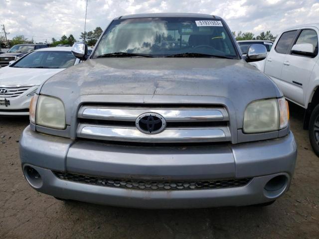 5TBBN44134S435434 - 2004 TOYOTA TUNDRA ACCESS CAB SR5 SILVER photo 5