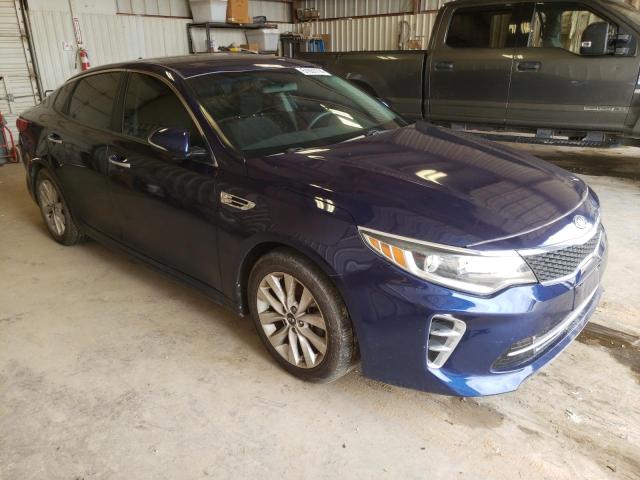 5XXGT4L31JG270177 - 2018 KIA OPTIMA LX BLUE photo 4