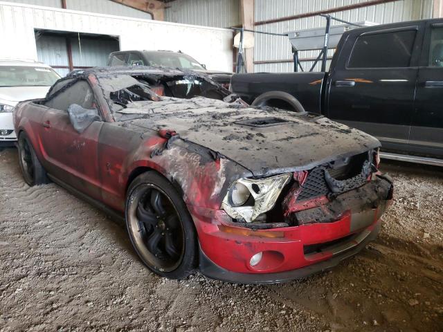 1ZVHT89S375201849 - 2007 FORD MUSTANG SHELBY GT500 RED photo 1