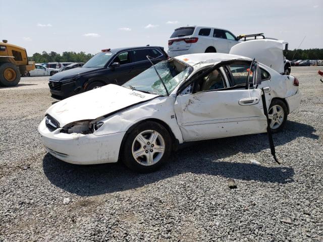 1FAHP56S41A206525 - 2001 FORD TAURUS SEL WHITE photo 1