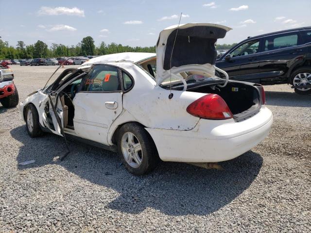 1FAHP56S41A206525 - 2001 FORD TAURUS SEL WHITE photo 2