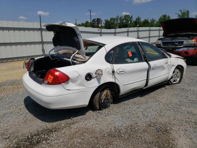 1FAHP56S41A206525 - 2001 FORD TAURUS SEL WHITE photo 3