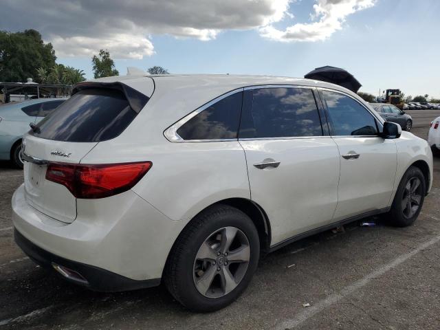 5FRYD3H21EB014382 - 2014 ACURA MDX WHITE photo 3