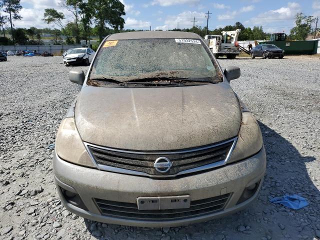 3N1BC1CP1AL440816 - 2010 NISSAN VERSA S GRAY photo 5