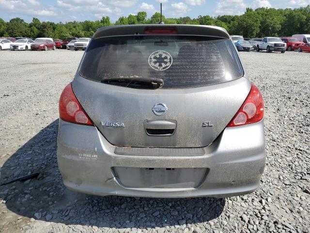 3N1BC1CP1AL440816 - 2010 NISSAN VERSA S GRAY photo 6