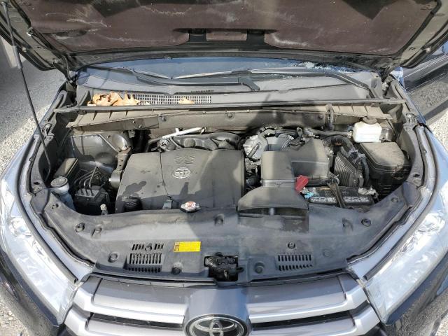 5TDBZRFH9KS980960 - 2019 TOYOTA HIGHLANDER LE BLACK photo 12