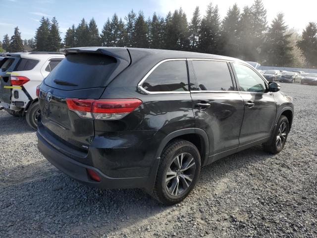 5TDBZRFH9KS980960 - 2019 TOYOTA HIGHLANDER LE BLACK photo 3