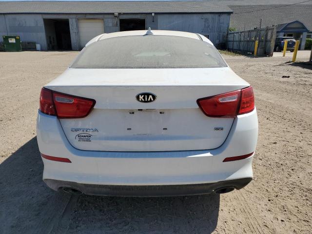 5XXGM4A78FG384848 - 2015 KIA OPTIMA LX WHITE photo 6