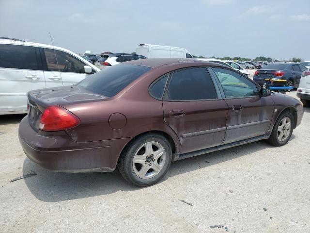 1FAFP56S1YG125674 - 2000 FORD TAURUS SEL BURGUNDY photo 3