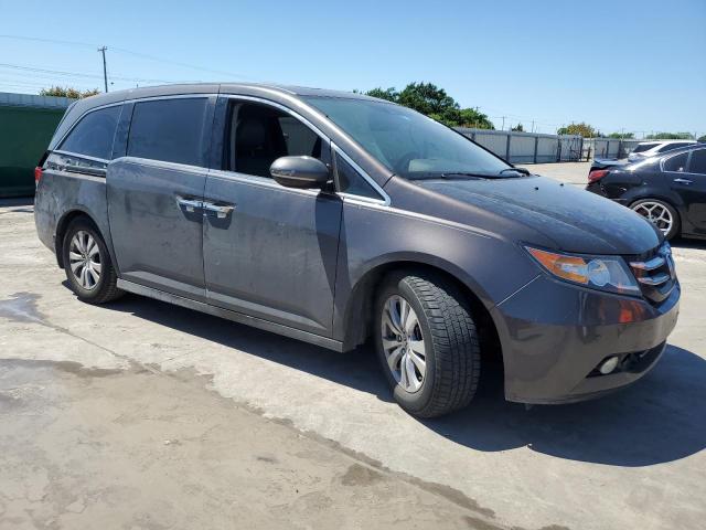 5FNRL5H91EB024251 - 2014 HONDA ODYSSEY TOURING CHARCOAL photo 4