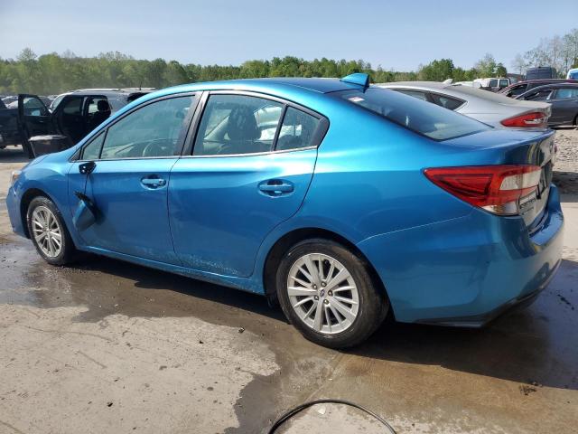 4S3GKAD65J3616533 - 2018 SUBARU IMPREZA PREMIUM PLUS BLUE photo 2