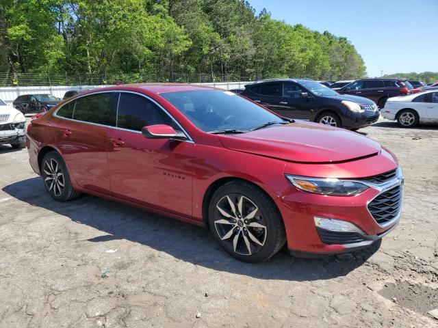 1G1ZG5ST6MF050940 - 2021 CHEVROLET MALIBU RS BURGUNDY photo 4