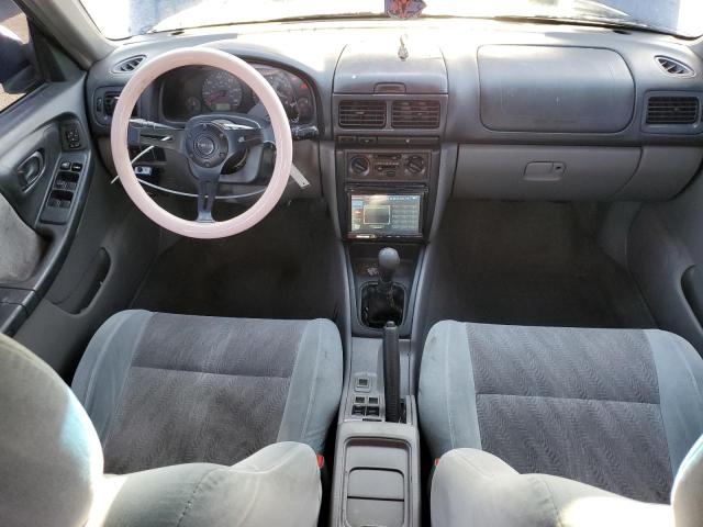 JF1SF65501G713476 - 2001 SUBARU FORESTER S BLUE photo 8
