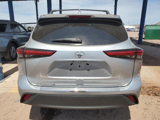5TDHZRAH7MS061754 - 2021 TOYOTA HIGHLANDER XLE 银色 照片 6