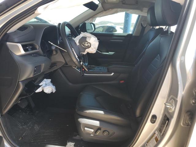 5TDHZRAH7MS061754 - 2021 TOYOTA HIGHLANDER XLE 银色 照片 7