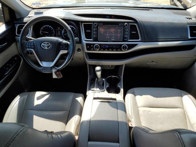 5TDKKRFH0FS049788 - 2015 TOYOTA HIGHLANDER XLE BLACK photo 8