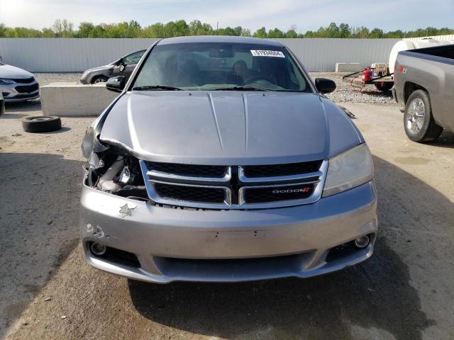 1C3CDZCB0DN521543 - 2013 DODGE AVENGER SXT SILVER photo 5