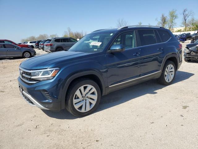 1V2BR2CAXMC593450 - 2021 VOLKSWAGEN ATLAS SEL Mavi foto 1