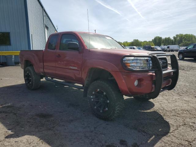 5TEUU42N55Z075385 - 2005 TOYOTA TACOMA ACCESS CAB RED photo 4