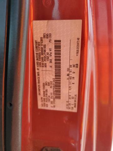 1FDRE14W6YHA31243 - 2000 FORD ECONOLINE E150 VAN RED photo 13