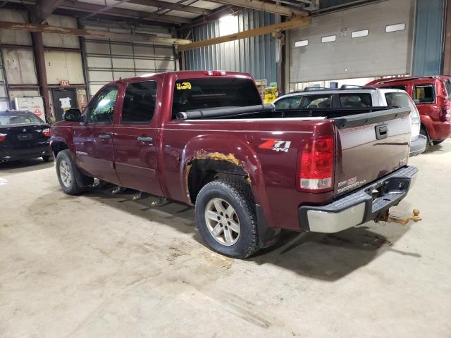 3GTEK233X9G216867 - 2009 GMC SIERRA K1500 SLE BURGUNDY photo 2