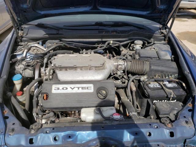 1HGCM66596A001031 - 2006 HONDA ACCORD EX BLUE photo 11