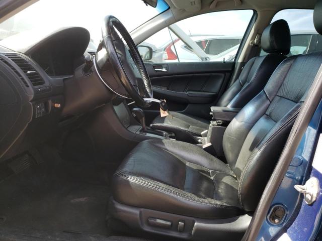 1HGCM66596A001031 - 2006 HONDA ACCORD EX BLUE photo 7