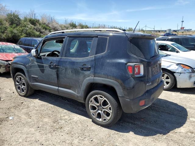 ZACCJBDT4GPD22655 - 2016 JEEP RENEGADE LIMITED BLACK photo 2