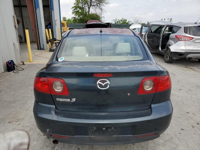 JM1BK12F641171085 - 2004 MAZDA 3 I BLUE photo 6