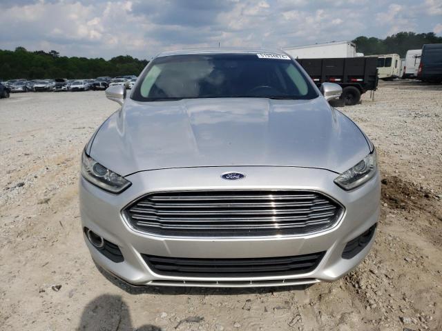 1FA6P0HDXE5387590 - 2014 FORD FUSION SE GRAY photo 5