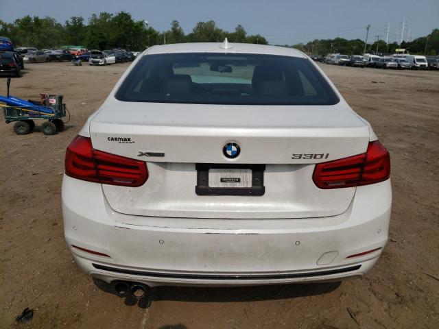 WBA8D9C38HA005547 - 2017 BMW 330 XI WHITE photo 6