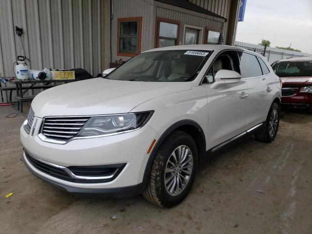 2LMTJ8KR7GBL88289 - 2016 LINCOLN MKX SELECT WHITE photo 1