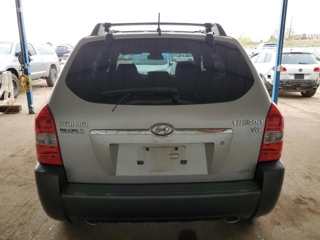 KM8JN72D47U584545 - 2007 HYUNDAI TUCSON SE SILVER photo 6