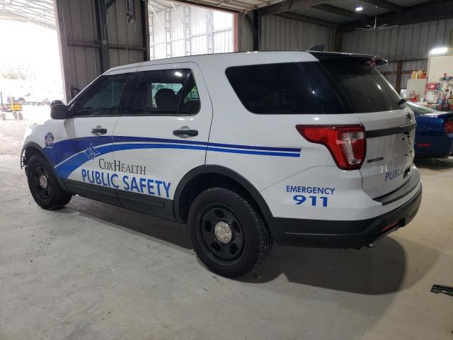 1FM5K8AR5KGA29513 - 2019 FORD EXPLORER POLICE INTERCEPTOR 白色 照片 2
