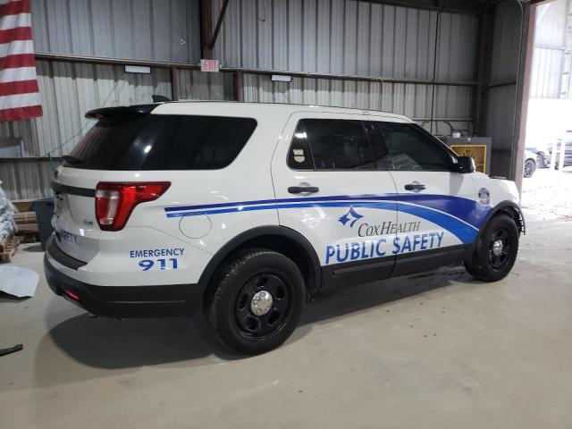 1FM5K8AR5KGA29513 - 2019 FORD EXPLORER POLICE INTERCEPTOR 白色 照片 3