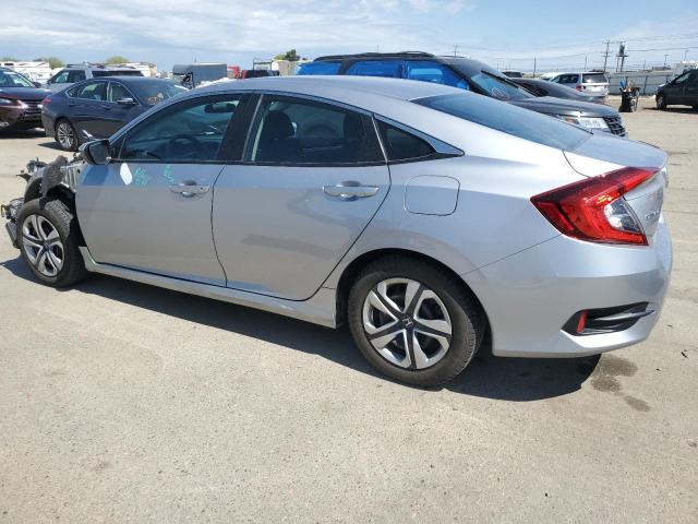 2HGFC2F55JH505627 - 2018 HONDA CIVIC LX SILVER photo 2