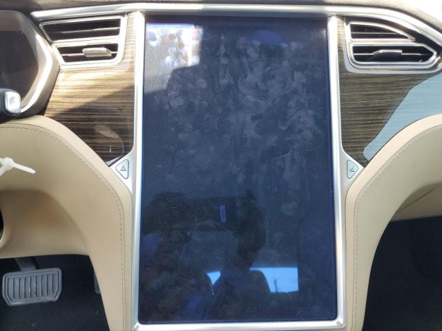 5YJSA1H19EFP60266 - 2014 TESLA MODEL S BROWN photo 9