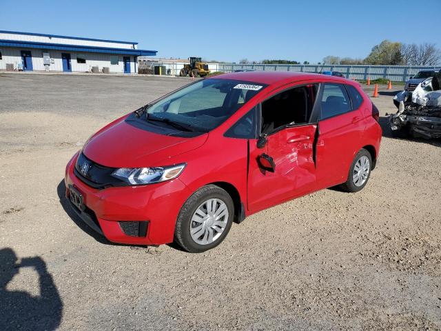 3HGGK5H52HM712235 - 2017 HONDA FIT LX RED photo 1