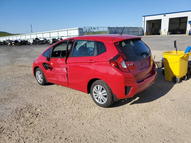 3HGGK5H52HM712235 - 2017 HONDA FIT LX RED photo 2