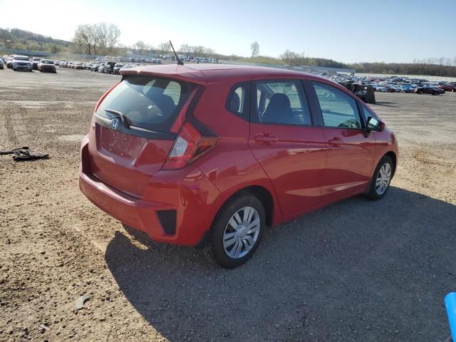 3HGGK5H52HM712235 - 2017 HONDA FIT LX RED photo 3