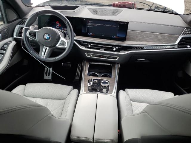 5UX33EM07P9P54139 - 2023 BMW X7 M60I WHITE photo 8