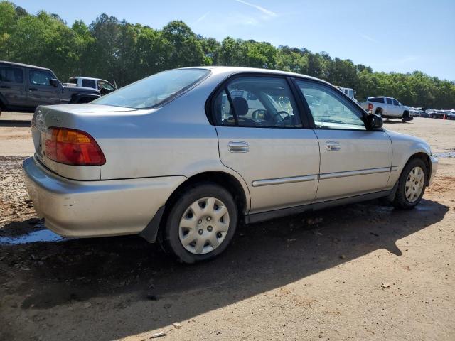 2HGEJ6618XH595001 - 1999 HONDA CIVIC BASE SILVER photo 3