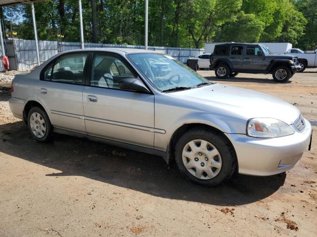 2HGEJ6618XH595001 - 1999 HONDA CIVIC BASE SILVER photo 4