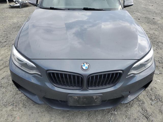 WBA1J7C57GV289941 - 2016 BMW M235I GRAY photo 11